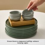 Karaca Stream Bone New Monaco 34 Parça 6 Kişilik Kahvaltı Takımı - Görsel 5