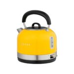 Vestel Retro Su Isıtıcı 1,7 Lt Paslanmaz Çelik Gizli Rezistans Otomatik Kapanma Sarı Renk - Görsel 2