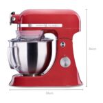 Korkmaz Pro-Mix Standlı Mikser 1600W 4.7 Lt Paslanmaz Çelik Kase 11 Kademeli Hız Ayarı Döküm Gövde - Görsel 2