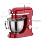 Korkmaz Pro-Mix Standlı Mikser 1600W 4.7 Lt Paslanmaz Çelik Kase 11 Kademeli Hız Ayarı Döküm Gövde - Görsel 3