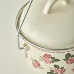 Bella Maison Rose Emaye Bakraç Krem (2 Lt) - Görsel 2