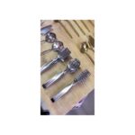 Zetmon Dmr Life 8 Parça 5 Li Sos 3 Lü Maşa Makarna Seti Gümüş Ürün 4 mm Kalınlık Çelik 18/10 - Görsel 3