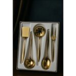 Zetmon Zetmn Dmr Life 5 Parça Titanyum Gold Sos Servis Takımı (Küçük Boydur) - Görsel 2