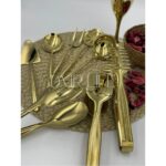 Zetmon Dmr Life 8 Parça Gold Sos Servis Seti ve Maşa Servis Sunum Seti (18/10) - Görsel 2