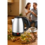 Savio 1.8 lt Elektrikli Su Isıtıcı Kettle 1500 W Paslanmaz Çelik - Görsel 2
