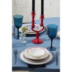 Karaca Elegance Bone Ancient 24 Parça 6 Kişilik Şık Tasarımlı Porselen Yemek Takımı