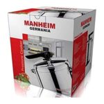 Teknotrust 9 Lt Çelik Düdüklü Tencere, Dayanıklı ve Şık Mutfak Gereci - Görsel 3