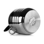 Teknotrust 9 Lt Çelik Düdüklü Tencere, Dayanıklı ve Şık Mutfak Gereci - Görsel 4