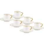 Jumbo Valetta Gold 12 Parça 6 Kişilik Fincan Takımı