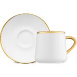 Jumbo Valetta Gold 12 Parça 6 Kişilik Fincan Takımı - Görsel 5