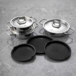 Jumbo New Myra 9 Parça Çelik Sahan Seti