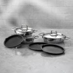 Jumbo New Myra 9 Parça Çelik Sahan Seti - Görsel 2