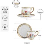 Karaca Yeşim 6 Kişilik Kahve Fincanı 100 ml - Görsel 2