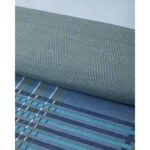 English Home Textured Grid Kolay Ütülenir Tek Kişilik Nevresim Takımı 160X220 cm Lacivert - Görsel 3