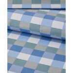 English Home Cuby Kolay Ütülenir Çift Kişilik Nevresim Seti 200X220 cm Seledon - Mavi - Görsel 2