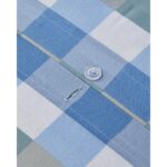 English Home Cuby Kolay Ütülenir Çift Kişilik Nevresim Seti 200X220 cm Seledon - Mavi - Görsel 5