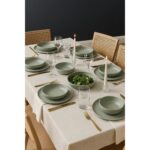 Kütahya Porselen MOD24Y2720162 Moderna 6 Kişilik 24 Parça Yeşil Yemek Takım