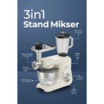 Sinbo SMX-2775 Çok Amaçlı Mutfak Şefi (Hamur - Kıyma - Blender Makinesi) - Görsel 3