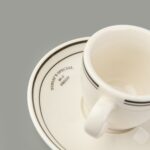 Evidea Kitchen Luna 2'li Espresso Fincanı - Krem / Siyah - Görsel 4