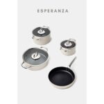 Gigilli Esperanza 7 Parça Tencere Seti Krem - Görsel 2