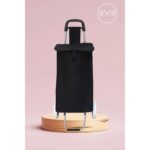 Eve Tekstil Lüks Pazar Arabası Ses Yapmaz Tekerlekli, Su Geçirmez Çantalı