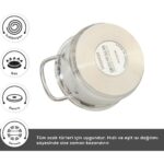 Karaca Belen Indüksiyon Tabanlı 8 Parça Çelik Tencere Seti - Görsel 4