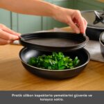 Karaca Biodiamond Easy Clip Çıkarılabilir Saplı İndüksiyon Tabanlı 13 Parça Tencere / Tava Seti - Görsel 5