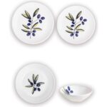 The Mia Olivos 6 Kişilik Yemek Takımı 24 Parça Set 1