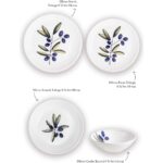 The Mia Olivos 6 Kişilik Yemek Takımı 24 Parça Set 1 - Görsel 2