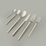 Arow Romeo 36 Parça Çatal Kaşık Bıçak Seti - Inox - Görsel 3