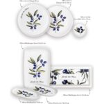 The Mia Olivos Kahvaltı Takımı 6 Kişilik 19 Parça Set 1 - Görsel 2