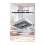 Torima Hutt Cam Temizleme Robotu Bezi 4lü Set A1 Uyumlu Mikro Fiber Yedek Bezi - Görsel 3