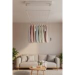 Askur Çamaşır Askılığı 70X250 cm Modern Askılık - Görsel 2