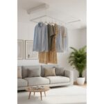 Askur Çamaşır Askılığı 70X250 cm Modern Askılık - Görsel 4