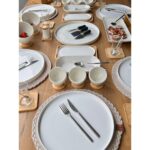 Rossev Kahvaltı Takımı Pure Bambu 73 Parça 6 Kişilik