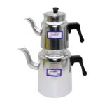 Go İthalat No-5 Lüks Alüminyum Çaydanlık Takımı (5224)