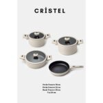 Gigilli Cristel 7 Parça Tencere Seti Krem - Görsel 3