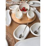 Rossev Kahvaltı Takımı Limpio Bambu 77 Parça 6 Kişilik - Görsel 4