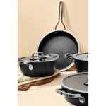 Gigilli Bellini 7 Parça Tencere Seti Siyah - Görsel 3