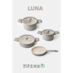 Gigilli Luna 7 Parça Tencere Seti - Görsel 5