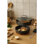 Gigilli FİN 6 Parça Sahan Seti Siyah