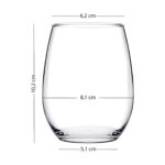 Rakle Astoria Gold 4'lü Su Bardağı Seti 350 cc - Görsel 3