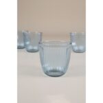 Rakle Splendid 4'lü Su Bardağı Seti Mavi 290 cc - Görsel 3