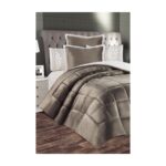 Çeyiz Diyarı Yumi 6 Parça Comforter Çeyiz Seti Kahverengi