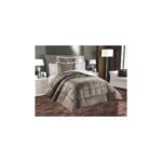 Çeyiz Diyarı Yumi 6 Parça Comforter Çeyiz Seti Kahverengi - Görsel 2