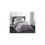 Çeyiz Diyarı Yumi 6 Parça Comforter Çeyiz Seti Gri - Görsel 2