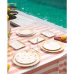 Madame Coco Faisceau 6 Kişilik 15 Parça Sunum Yemek Takımı - Sarı/beyaz