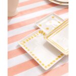 Madame Coco Faisceau 6 Kişilik 15 Parça Sunum Yemek Takımı - Sarı/beyaz - Görsel 4