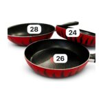 Tefal Titanyum Difüzyon Tabanlı 24,26,28 cm 3lü Set Wok Tava