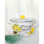 Olive Set Emaye Tencere 2750 ml 20 cm Çap Süt Yoğurt Çorba Tenceresi - Görsel 3